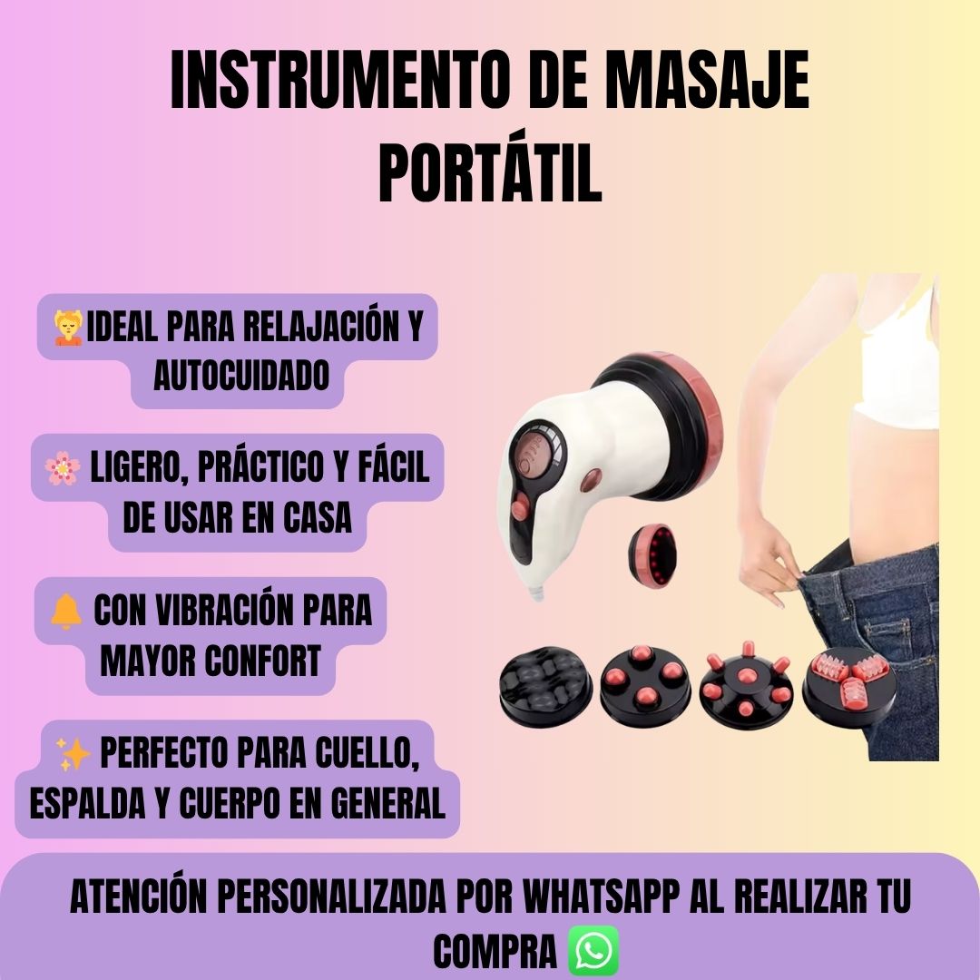DISPOSITIVO DE MASAJES PARA CELULITIS💞