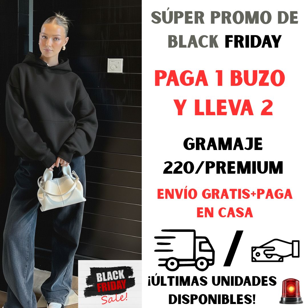 BUZO DE ALTA CALIDAD PARA HOMBRE 2X1🎁