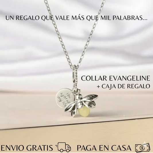 COLLAR DE LUJO EVANGELINE PLATA✨